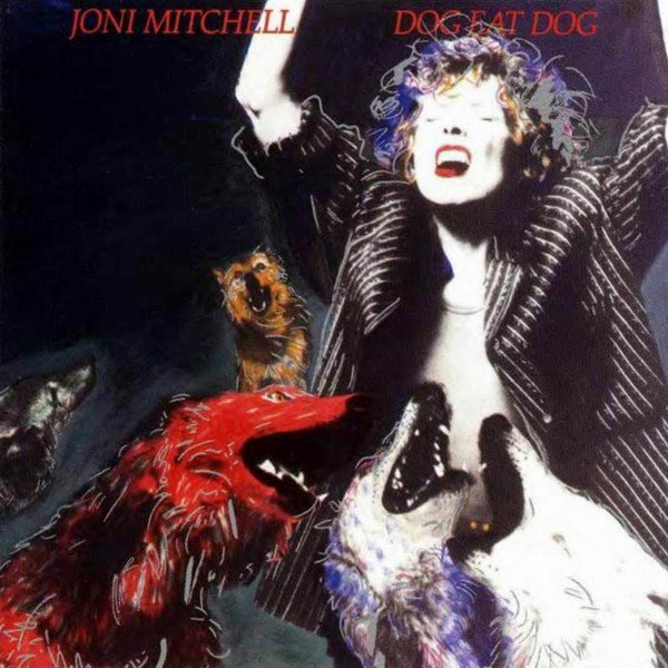 Joni Mitchell Dog Eat Dog-LP, Vinilos, Historia Nuestra