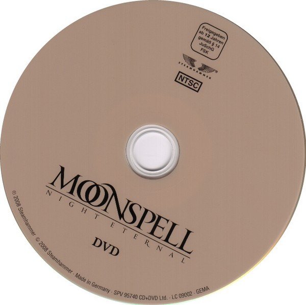 Moonspell, Night Eternal-CD, CDs, Historia Nuestra