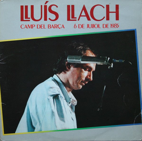 Lluís Llach, Camp Del Barça 6 De Juliol De 1985-LP, Vinilos, Historia Nuestra