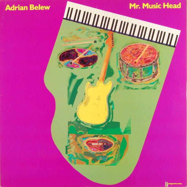 Adrian Belew, Mr Music Head-LP, Vinilos, Historia Nuestra