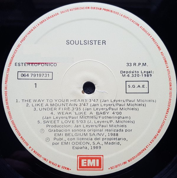 Soulsister It Takes Two-LP, Vinilos, Historia Nuestra