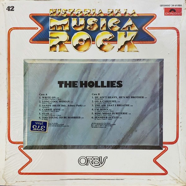 The Hollies The Hollies-LP, Vinilos, Historia Nuestra