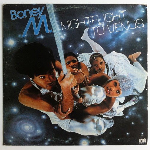 Boney M, Nightflight To Venus-LP, Vinilos, Historia Nuestra