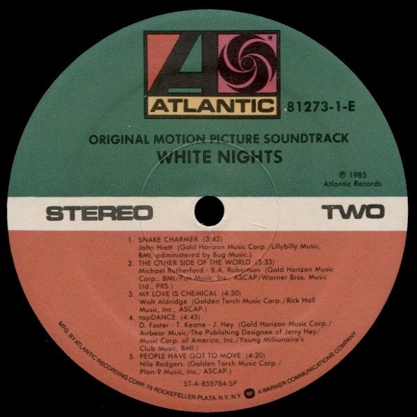 Various, White Nights: Soundtrack-LP, Vinilos, Historia Nuestra
