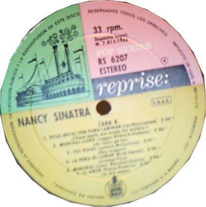 Nancy Sinatra, Estas Botas Son Para Caminar-LP, Vinilos, Historia Nuestra