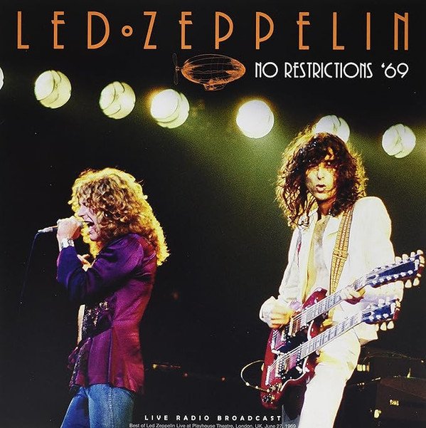 Led Zeppelin, No Restrictions '69-LP, Vinilos, Historia Nuestra