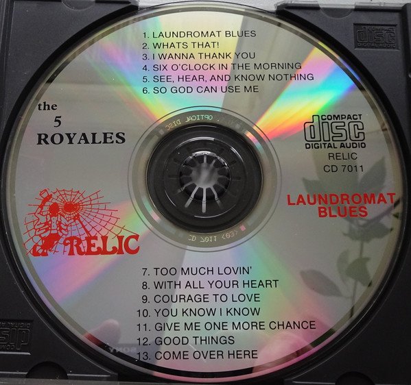 The 5 Royales, Sing The Laundromat Blues-CD, CDs, Historia Nuestra