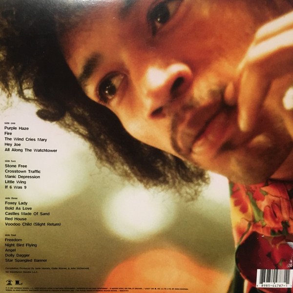 Jimi Hendrix Experience Hendrix - The Best Of Jimi Hendrix ‎-2xLP, Vinilos, Historia Nuestra