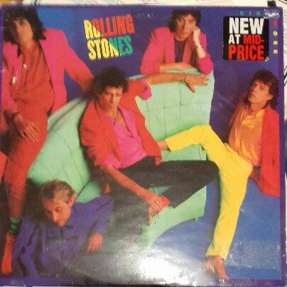 The Rolling Stones Dirty Work-LP, Vinilos, Historia Nuestra