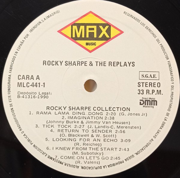 Rocky Sharpe & The Replays Collection-2xLP, Vinilos, Historia Nuestra