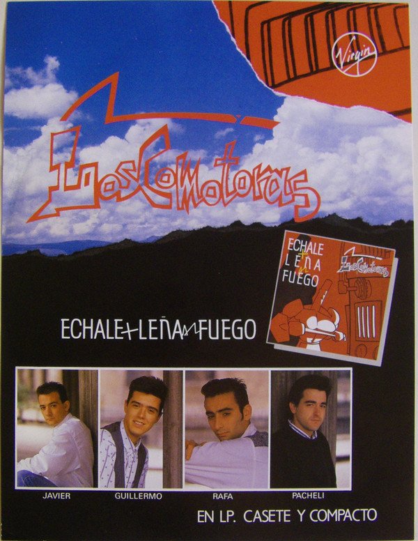 Loscomotoras, Echale  Leña Al Fuego-LP, Vinilos, Historia Nuestra