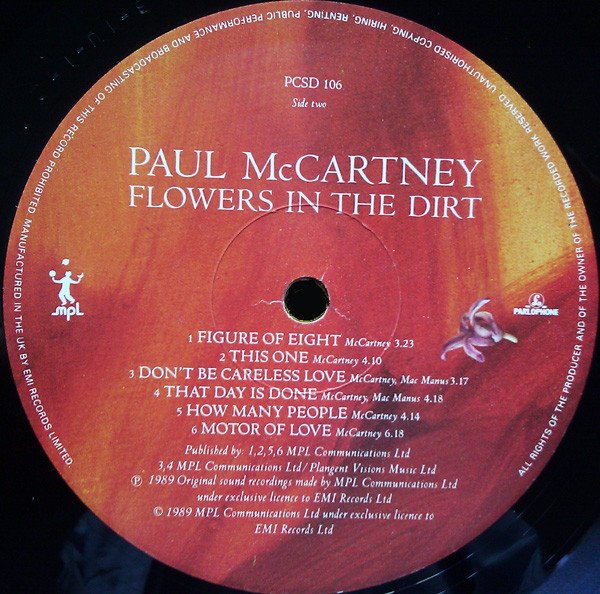 Paul McCartney Flowers In The Dirt - World Tour Pack-LP, Vinilos, Historia Nuestra