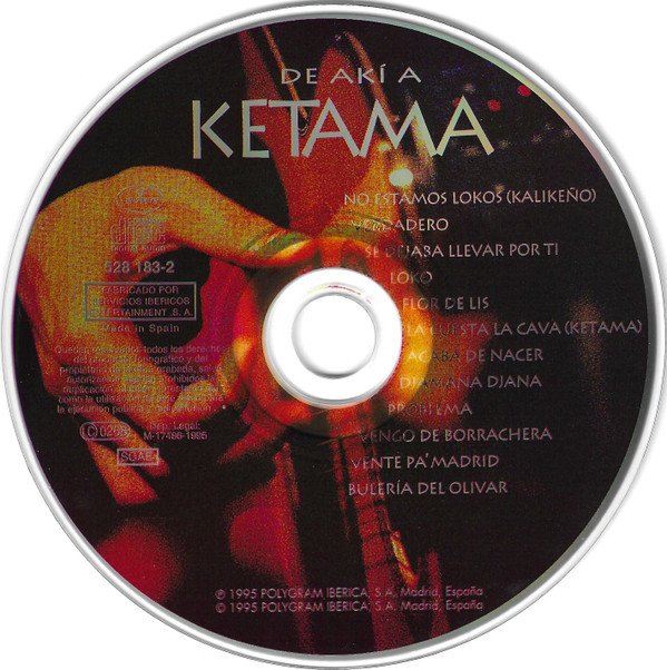 Ketama De Akí A Ketama-CD, CDs, Historia Nuestra