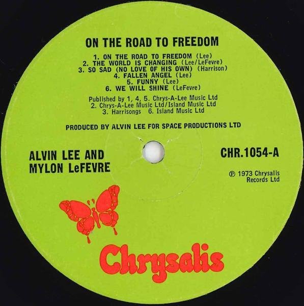 Alvin Lee and Mylon LeFevre, On The Road To Freedom-LP, Vinilos, Historia Nuestra