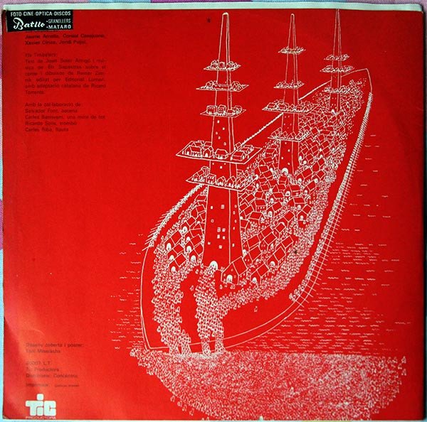 Els Sapastres Els Timbalers-LP, Vinilos, Historia Nuestra