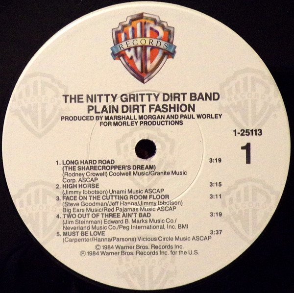 Nitty Gritty Dirt Band, Plain Dirt Fashion-LP, Vinilos, Historia Nuestra