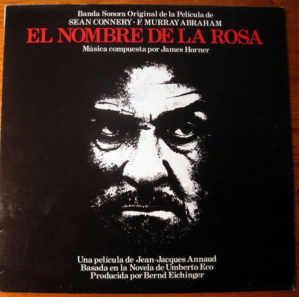 James Horner El Nombre De La Rosa-LP, Vinilos, Historia Nuestra