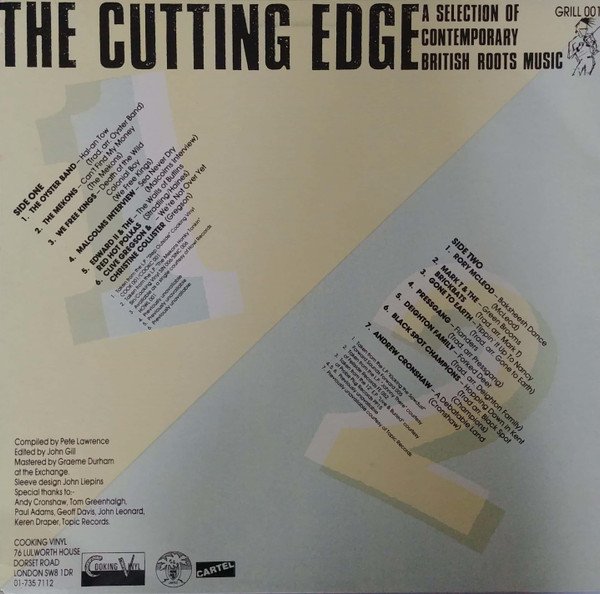 Various, The Cutting Edge-LP, Vinilos, Historia Nuestra