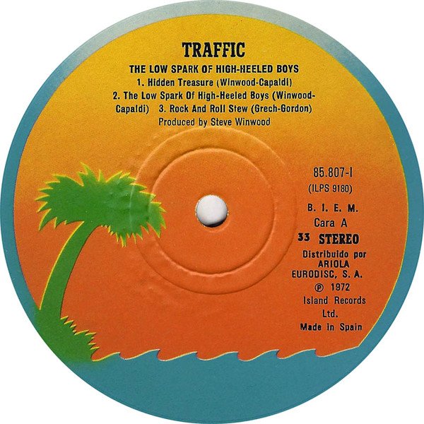 Traffic The Low Spark Of High Heeled Boys-LP, Vinilos, Historia Nuestra