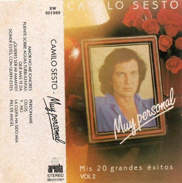 Camilo Sesto, Muy Personal - Mis 20 Grandes Exitos-Tape, Cintas y casetes, Historia Nuestra