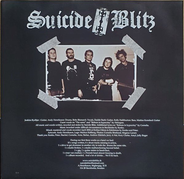 Suicide Blitz Ride The Steel-LP, Vinilos, Historia Nuestra