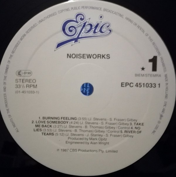 Noiseworks, Noiseworks-LP, Vinilos, Historia Nuestra