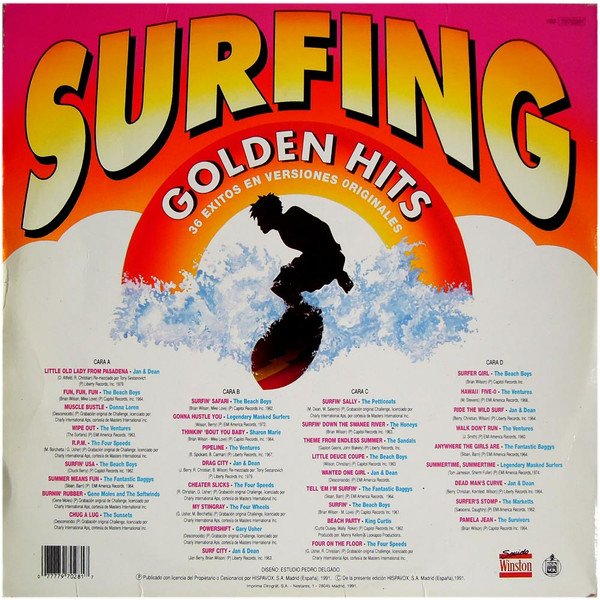 Various, Surfing Golden Hits-LP, Vinilos, Historia Nuestra