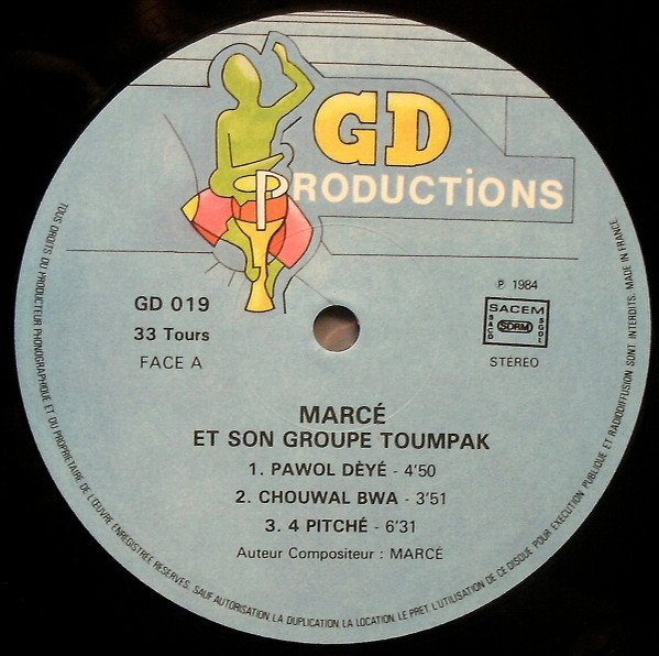 Marcé Et Son Groupe Toumpak-LP, Vinilos, Historia Nuestra