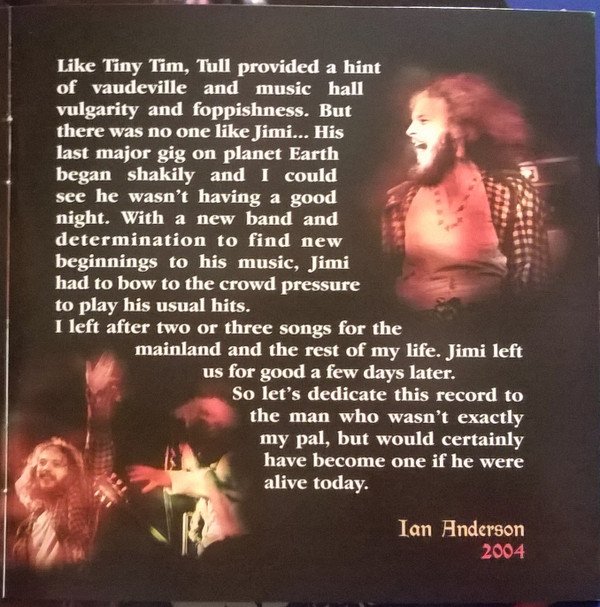 Jethro Tull Living With The Past / Nothing Is Easy: Live At The Isle Of Wight 1970-CD, CDs, Historia Nuestra