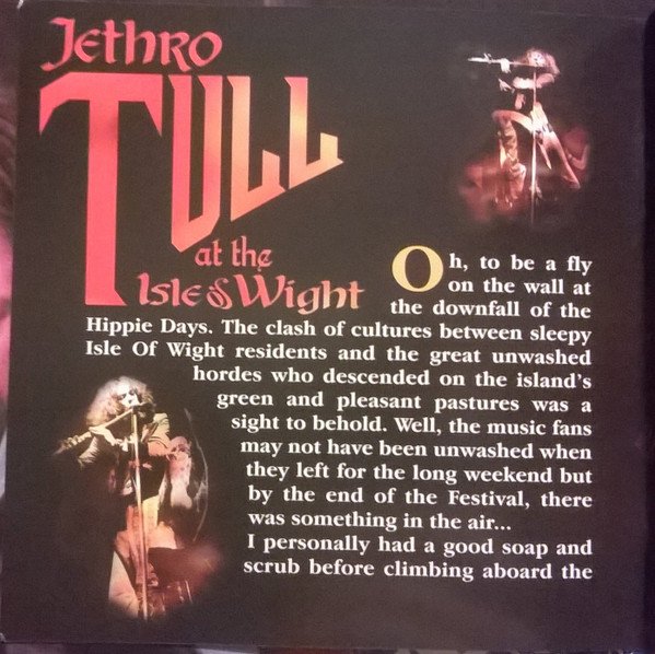 Jethro Tull Living With The Past / Nothing Is Easy: Live At The Isle Of Wight 1970-CD, CDs, Historia Nuestra