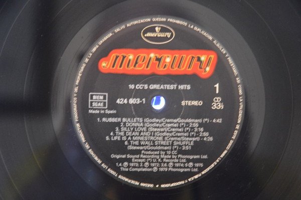 10cc, Greatest Hits 1972-1978-LP, Vinilos, Historia Nuestra
