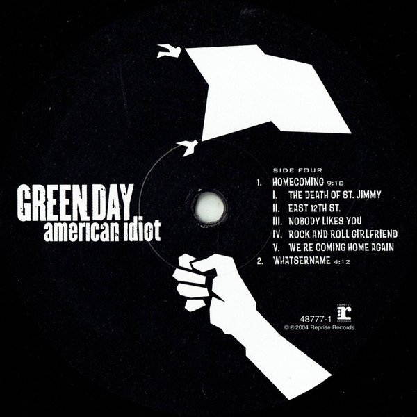 Green Day American Idiot-2xLP, Vinilos, Historia Nuestra