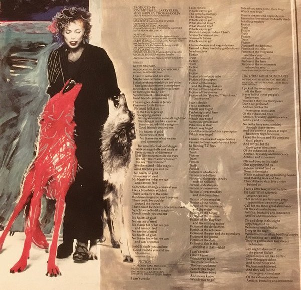 Joni Mitchell Dog Eat Dog-LP, Vinilos, Historia Nuestra