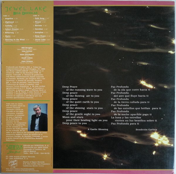 Bill Douglas, Jewel Lake-LP, Vinilos, Historia Nuestra