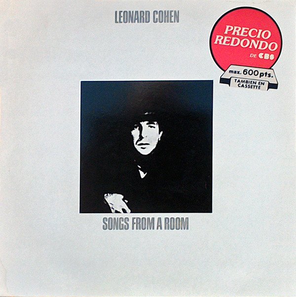 Leonard Cohen, Songs From A Room-LP, Vinilos, Historia Nuestra