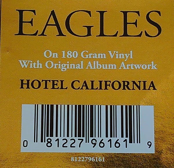 Eagles, Hotel California-LP, Vinilos, Historia Nuestra