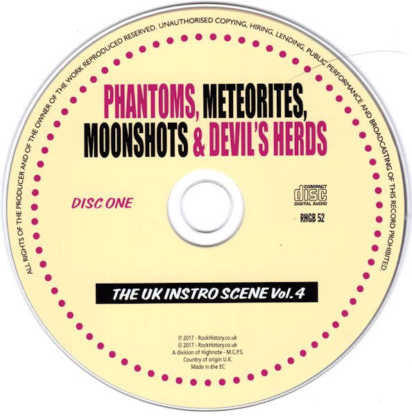 Various, Phantoms Meteorites Moonshots Devil's Herds-CD, CDs, Historia Nuestra