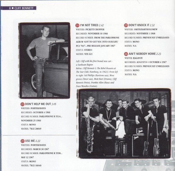 Cliff Bennett, At Abbey Road 1963-1969-CD, CDs, Historia Nuestra