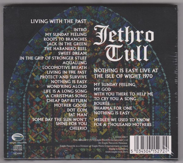 Jethro Tull Living With The Past / Nothing Is Easy: Live At The Isle Of Wight 1970-CD, CDs, Historia Nuestra