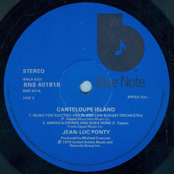 Jean-Luc Ponty Canteloupe Island-2xLP, Vinilos, Historia Nuestra