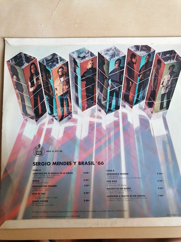 Sérgio Mendes & Brasil '66 Ilusiones A Través De Un Cristal-LP, Vinilos, Historia Nuestra