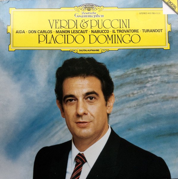 Placido Domingo Verdi & Puccini-LP, Vinilos, Historia Nuestra