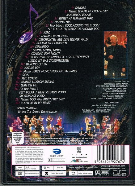 James Last A World Of Music-DVD-V, DVD, Historia Nuestra