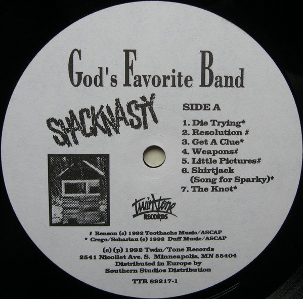 God's Favorite Band Shacknasty-LP, Vinilos, Historia Nuestra