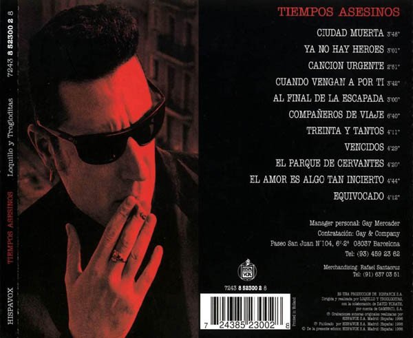 Loquillo Y Trogloditas, Tiempos Asesinos-CD, CDs, Historia Nuestra