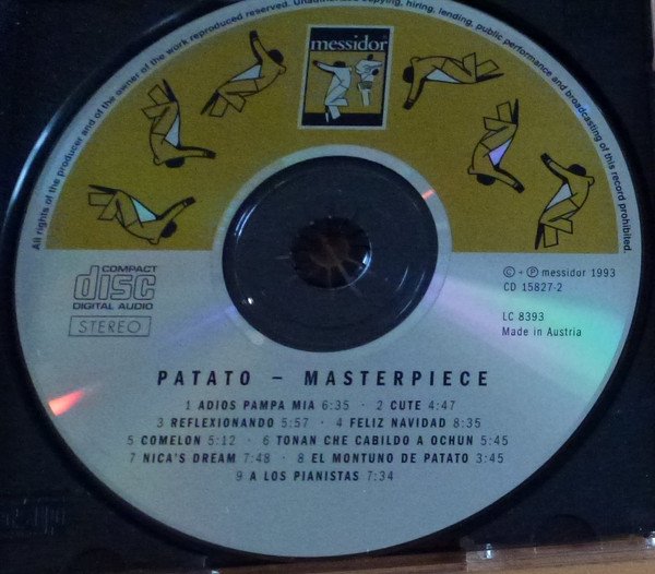 Patato, Master Piece-CD, CDs, Historia Nuestra