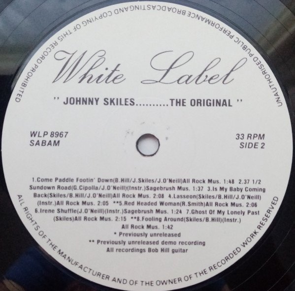 Johnny Skiles The Original-LP, Vinilos, Historia Nuestra