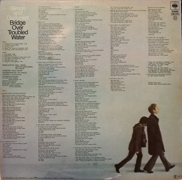 Simon And Garfunkel* Bridge Over Troubled Water-LP, Vinilos, Historia Nuestra