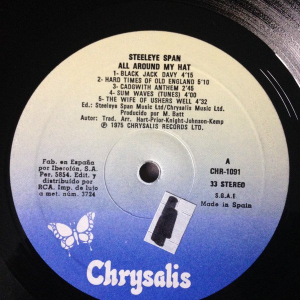 Steeleye Span All Around My Hat-LP, Vinilos, Historia Nuestra