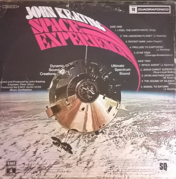 John Keating Space Experience-LP, Vinilos, Historia Nuestra